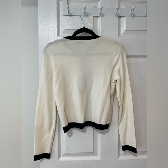 ZARA Knitted Cropped Cardigan - Sz S - Picture 2 of 3